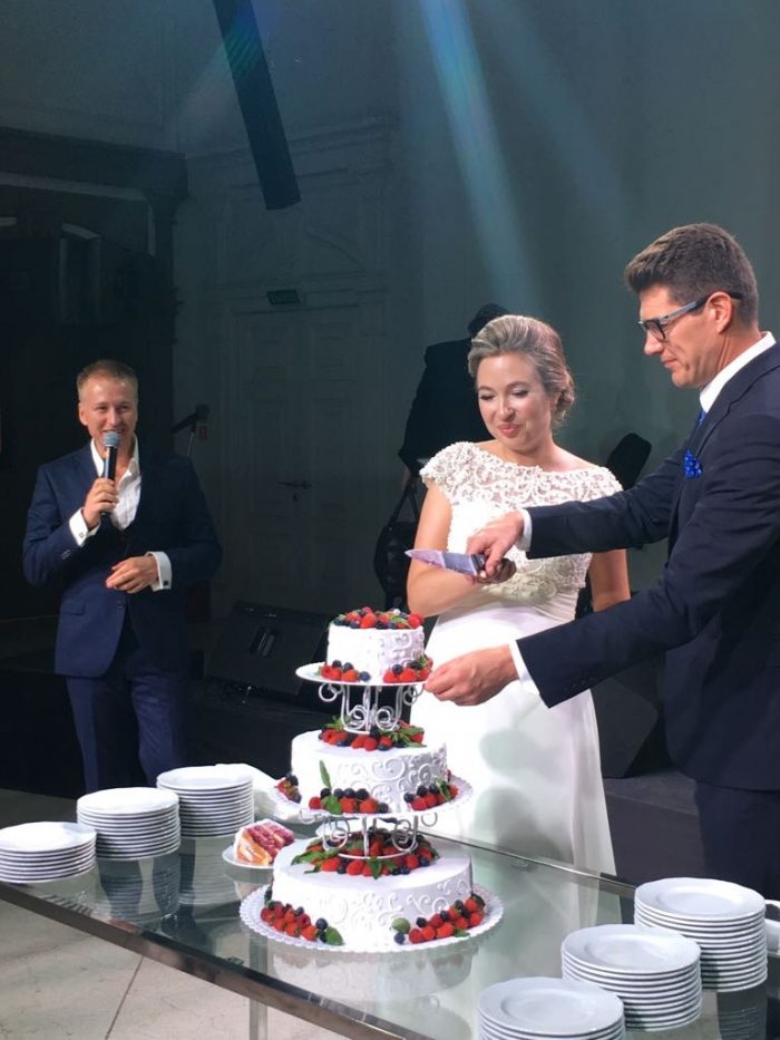 Свадьба торт ведущий